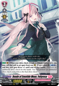Rondo of Eventide Moon, Feltyrosa (RRR) single card from Cardfight!! Vanguard