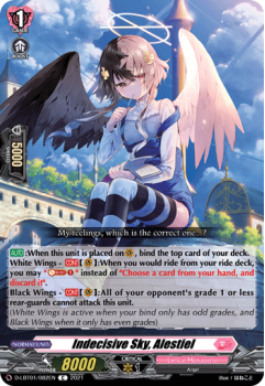 Indecisive Sky, Alestiel (C) single card from Cardfight!! Vanguard