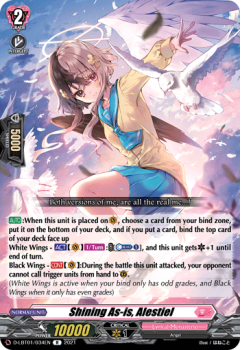Shining As-is, Alestiel (R) single card from Cardfight!! Vanguard