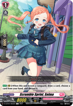 Scramble Sprint, Selma (C) single card from Cardfight!! Vanguard