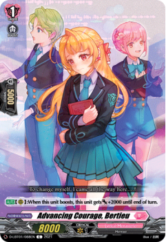 Advancing Courage, Bertieu (C) single card from Cardfight!! Vanguard