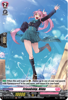 Friendship, Hilda (H) single card from Cardfight!! Vanguard