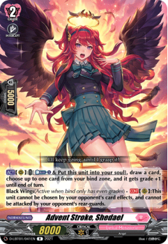 Advent Stroke, Shedael (R) single card from Cardfight!! Vanguard