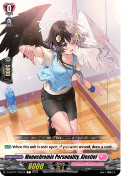 Monochromic Personality, Alestiel (C) single card from Cardfight!! Vanguard