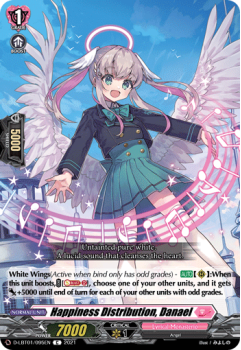 Happiness Distribution, Danael (C) single card from Cardfight!! Vanguard