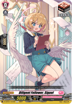 Diligent Follower, Siguel (C) single card from Cardfight!! Vanguard