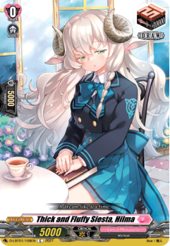 Thick and Fluffy Siesta, Hilma (C) single card from Cardfight!! Vanguard