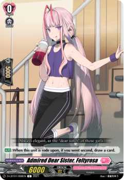 Admired Dear Sister, Feltyrosa (C) single card from Cardfight!! Vanguard