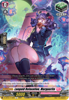 Languid Relaxation, Marguerite (C) single card from Cardfight!! Vanguard