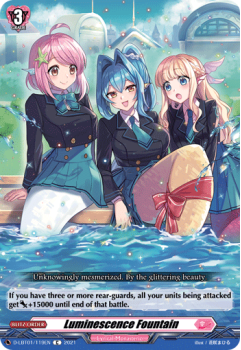 Luminescence Fountain (C) single card from Cardfight!! Vanguard