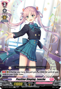 Positive Singing, Louche (C) single card from Cardfight!! Vanguard