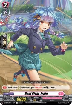 Best Rival, Train (C) single card from Cardfight!! Vanguard
