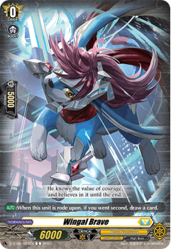 Wingal Brave (C) : D-BT05-083 - Cardfight!! Vanguard Single Card