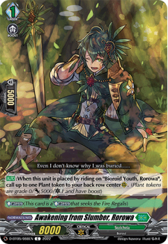 Awakening from Slumber, Rorowa (C) : D-BT05-088 - Cardfight!! Vanguard Single Card