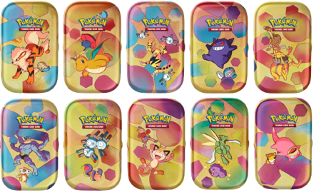 Pokemon Scarlet & Violet 151 Set of Ten Mini Tins