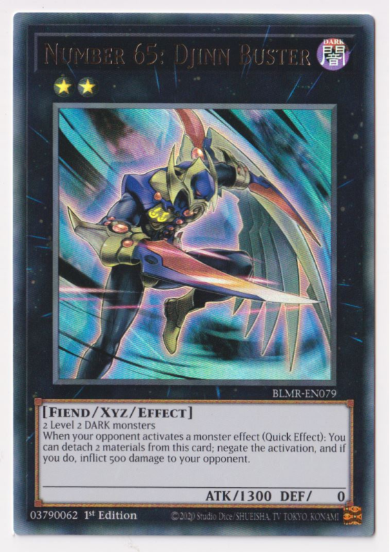 Number 65: Djinn Buster (Ultra Rare) : BLMR-EN079 - Yu-Gi-Oh! Single Card Number 65: Djinn Buster (Ultra Rare) : BLMR-EN079 - Yu-Gi-Oh! Single Card