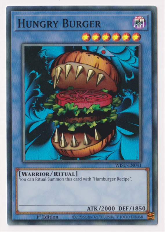 Hungry Buger Magic Ruler Hungry Burger (Super Rare) : WISU-EN041a - Yu-Gi-Oh! Single Card