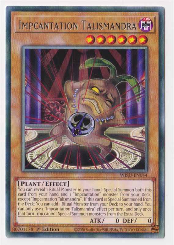 Impcantation Talismandra (Rare) : WISU-EN044 - Yu-Gi-Oh! Single Card