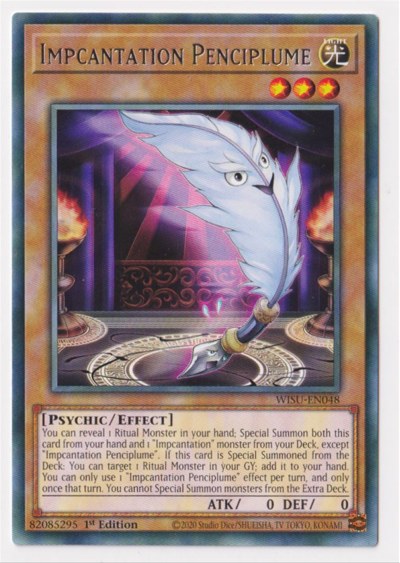 Impcantation Penciplume (Rare) : WISU-EN048 - Yu-Gi-Oh! Single Card