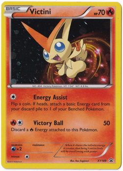 Victini XY189 - Pokemon Single Promotional Card