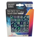Gamegenic Galaxy Series - Neptune D6 Dice Set 12mm (36pcs)