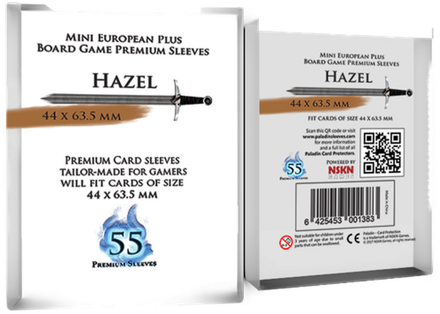 Paladin Board Game Premium Sleeves : Hazel (55)