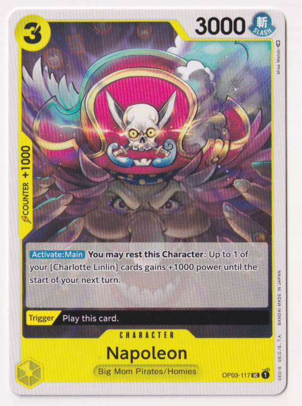 Napoleon : OP03-117 PILLARS OF STRENGTH - One Piece Single Card Napoleon : OP03-117 PILLARS OF STRENGTH - One Piece Single Card
