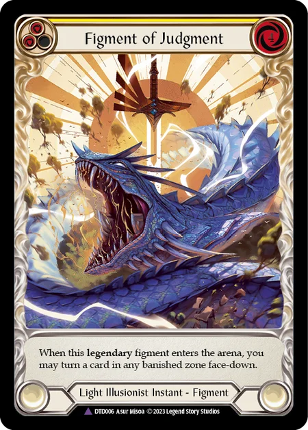 Figment of Judgment // Themis, Archangel of Judgment (COLD