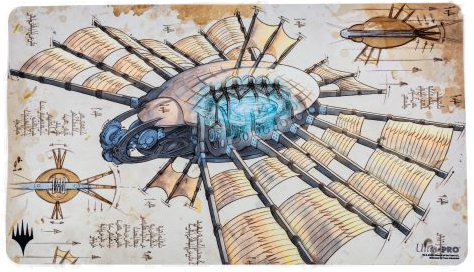 Magic: The Gathering - Brothers' War Schematic Distributor Exclusive Playmat V4