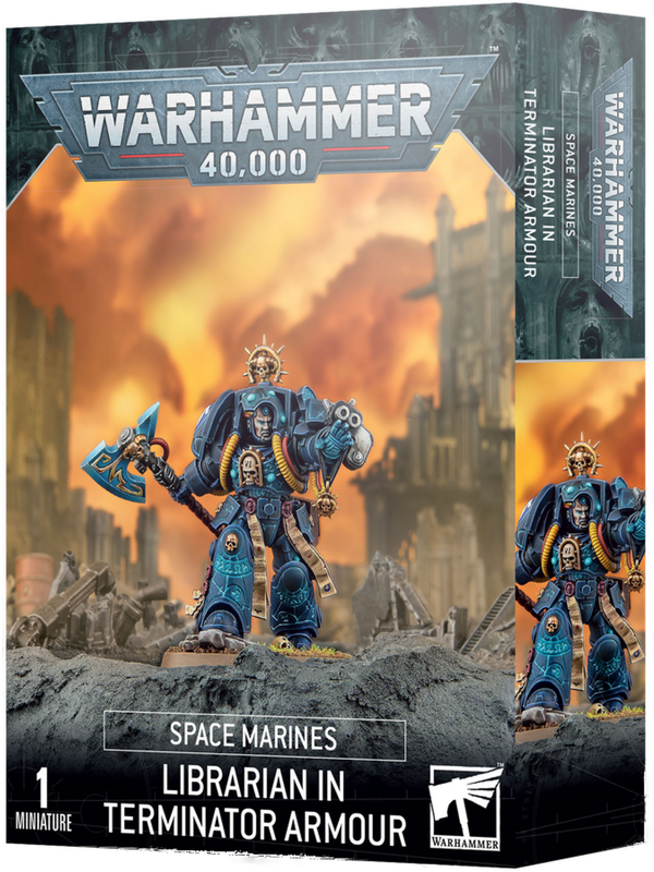Libators Warhammer 40K : Space Marines Librarian in Terminator Armour