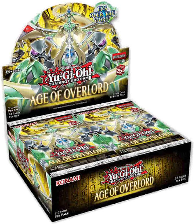 Yu-Gi-Oh! Sealed Booster BOX Age of Overlord (24 packs) Yu-Gi-Oh! Sealed Booster BOX Age of Overlord (24 packs)