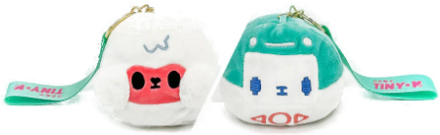 Kenji: Mima Reversible Keyring - Tiny-K Bazu