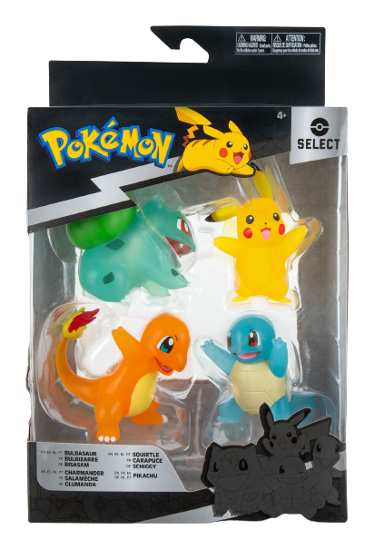 Pokemon Select Collection Pokemon Select Battle Figures 4-Pack | Chaos Cards