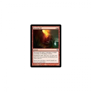 Burning Oil : DARK ASCENSION 084/158 - Magic the Gathering Single Card