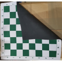 CNChess Rubber Back Chess Board (tournament standard) 22" X 22" - Green Squares - Image 2