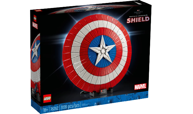Marvel shield lego hotsell