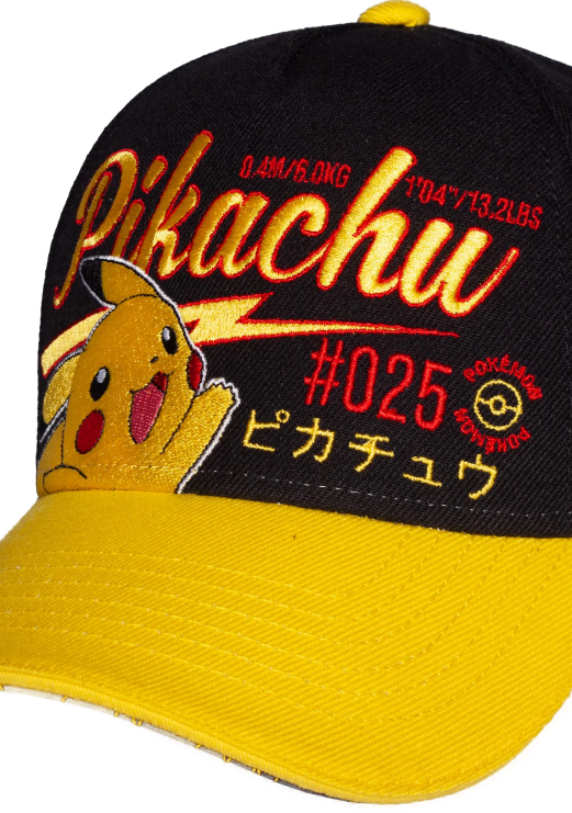 Pokemon Men's Adjustable Cap Pikachu Chaos Cards - Main Image