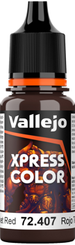 Acrylicos Vallejo Xpress Color : Velvet Red (18ml)