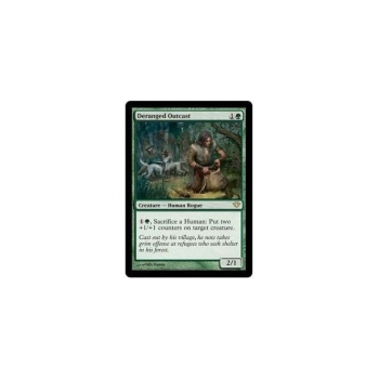 Deranged Outcast : DARK ASCENSION 112/158 - Magic the Gathering Single Card