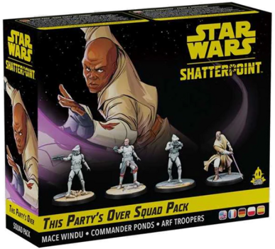 Star Wars Shatterpoint This Party's Over (Mace Windu Squad Pack)