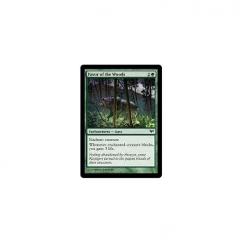 Favor of the Woods : DARK ASCENSION 113/158 - Magic the Gathering Single Card