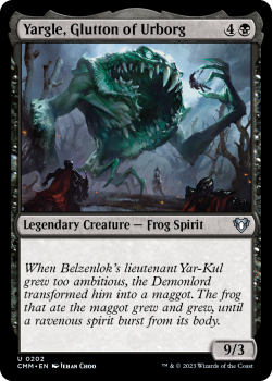 Yargle, Glutton of Urborg single card from Magic the Gathering