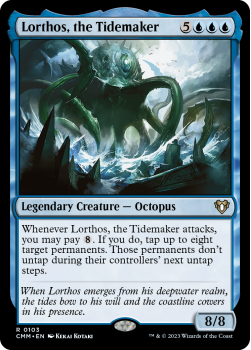 Lorthos, the Tidemaker single card from Magic the Gathering