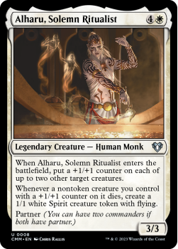 Alharu, Solemn Ritualist single card from Magic the Gathering