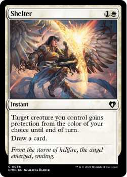 Shelter single card from Magic the Gathering