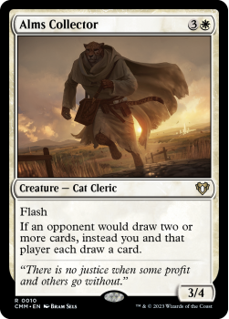 Alms Collector single card from Magic the Gathering