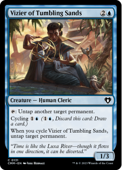 Vizier of Tumbling Sands single card from Magic the Gathering