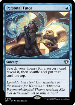 Personal Tutor single card from Magic the Gathering