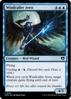 Windcaller Aven single card from Magic the Gathering