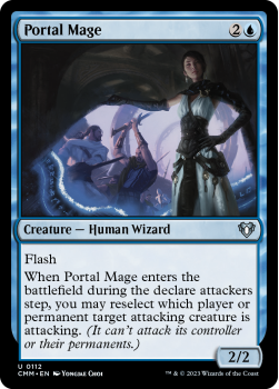 Portal Mage single card from Magic the Gathering